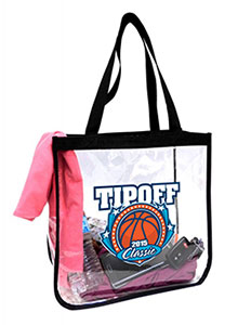 transparent tote promotional product